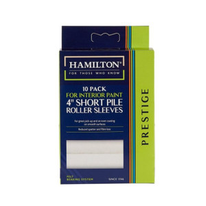 Hamilton Prestige Short Pile Felt Mo-Hair 4" Rad Rollers Pack 10 (24214-401) Hamilton Prestige Short Pile Felt Mo-Hair 4" Rad Rollers Pack 10 (24214-401)