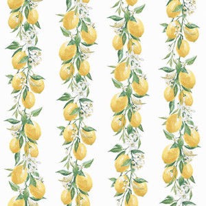 G45441 - Just Kitchens Lemon Stripe Yellow White Green Galerie Wallpaper G45441 - Just Kitchens Lemon Stripe Yellow White Green Galerie Wallpaper