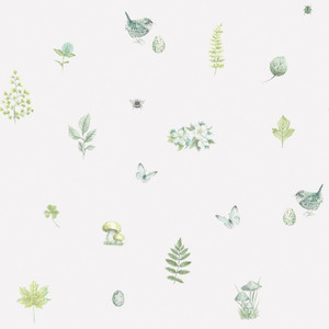 G45443 - Just Kitchens Meadow Spot Green White Galerie Wallpaper G45443 - Just Kitchens Meadow Spot Green White Galerie Wallpaper