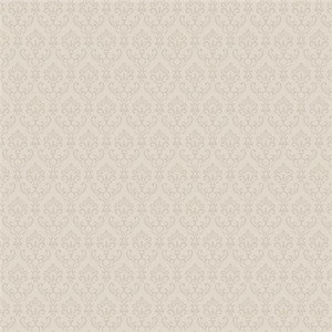 Galerie SK34765 - Simply Silks 4 Small Damask Ivory Galerie Wallpaper roll - luxury design for UK feature walls