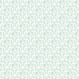 Galerie G56680 - Small Prints Ogee Floral Emerald green, turquoise Galerie Wallpaper roll - luxury design for UK feature walls