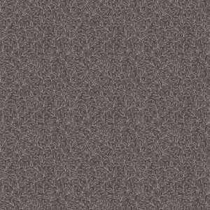 Galerie G56696 - Small Prints Stencil Leaf Black Galerie Wallpaper roll - luxury design for UK feature walls