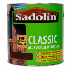1lt Sadolin Classic Solvent Oil Based Woodstain Burma Teak 1lt Sadolin Classic Solvent Oil Based Woodstain Burma Teak