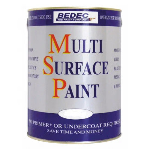 2.5L - Bedec MSP Matt White Paint 2.5L - Bedec MSP Matt White Paint
