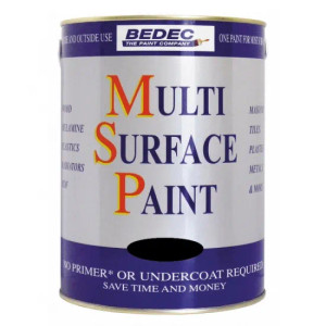 750ml - Bedec MSP Matt Black Paint 750ml - Bedec MSP Matt Black Paint