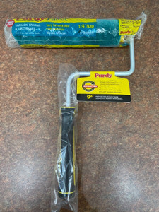 9" Purdy Revolution Roller Frame  + 9" Parrot Woven Mohair 1/4" Nap Paint Roller