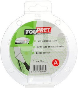 Toupret Coarse Self-Adhesive Scrim Joint Crack Repair Tape 5cm x 20m (A) Toupret Coarse Self-Adhesive Scrim Joint Crack Repair Tape 5cm x 20m (A)