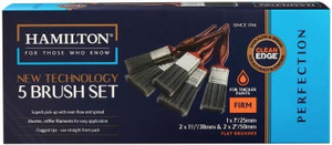 5 Piece Hamilton Perfection Clean Edge Firm Synthetic Brush Set (1100405-900) 5 Piece Hamilton Perfection Clean Edge Firm Synthetic Brush Set (1100405-900)