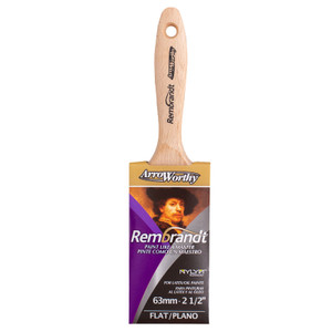 2.5" Arroworthy Rembrandt Polyester Blend Paint Brush 2.5" Arroworthy Rembrandt Polyester Blend Paint Brush