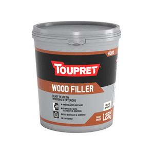 1.25kg Toupret  Ready Mixed Wood Filler Off-White 1.25kg Toupret  Ready Mixed Wood Filler Off-White