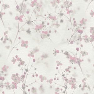 BW51035 - Blooming Wild Buttercup Motif White Pink Grey Galerie Wallpaper BW51035 - Blooming Wild Buttercup Motif White Pink Grey Galerie Wallpaper
