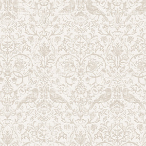 Galerie 47625 - Heritage Floral Birds grey Galerie Wallpaper roll - luxury design for UK feature walls
