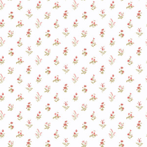 Galerie PF38168 - Pretty Prints Mini Spot Cream Red Yellow Green Galerie Wallpaper roll - luxury design for UK feature walls