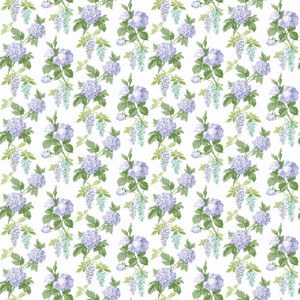 Galerie PF38163 - Pretty Prints Mini Rose Purple Turquoise Green Galerie Wallpaper roll - luxury design for UK feature walls