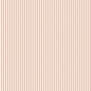 PF38147 - Pretty Prints Ticking Stripe Red Galerie Wallpaper PF38147 - Pretty Prints Ticking Stripe Red Galerie Wallpaper
