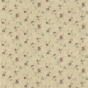 PF38116 - Pretty Prints Trailing Floral Vines Beige Burgundy Galerie Wallpaper PF38116 - Pretty Prints Trailing Floral Vines Beige Burgundy Galerie Wallpaper