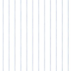 Galerie PF38100 - Pretty Prints Thin Stripe Blue Light Blue Galerie Wallpaper roll - luxury design for UK feature walls