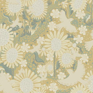 Galerie S63010 - Sommarang 2 Yellow Galerie Wallpaper roll - luxury design for UK feature walls Galerie S63010 - Sommarang 2 Yellow Galerie Wallpaper roll - luxury design for UK feature walls