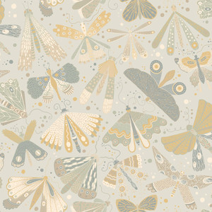 Galerie S63025 - Sommarang 2 Light grey yellow Galerie Wallpaper roll - luxury design for UK feature walls