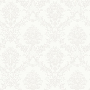 CI38214 - Classic Silks 4 Damask Traditional White Galerie Wallpaper CI38214 - Classic Silks 4 Damask Traditional White Galerie Wallpaper