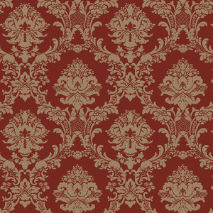 CI38217 - Classic Silks 4 Damask Traditional Red Galerie Wallpaper CI38217 - Classic Silks 4 Damask Traditional Red Galerie Wallpaper