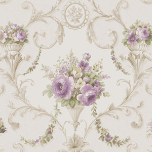 CI38231 - Classic Silks 4 Floral Traditional Beige Galerie Wallpaper CI38231 - Classic Silks 4 Floral Traditional Beige Galerie Wallpaper