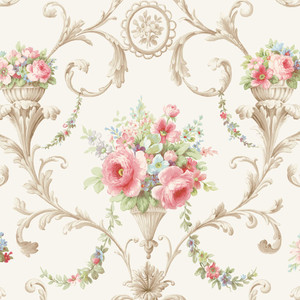 Galerie CI38233 - Classic Silks 4 Floral Traditional Beige Galerie Wallpaper roll - luxury design for UK feature walls Galerie CI38233 - Classic Silks 4 Floral Traditional Beige Galerie Wallpaper roll - luxury design for UK feature walls