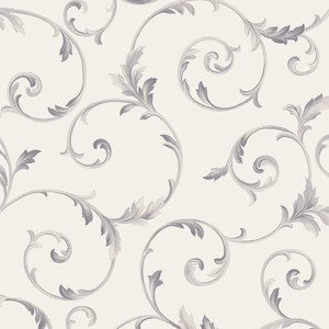 CI38239 - Classic Silks 4 Traditional Floral Silver Grey Galerie Wallpaper CI38239 - Classic Silks 4 Traditional Floral Silver Grey Galerie Wallpaper