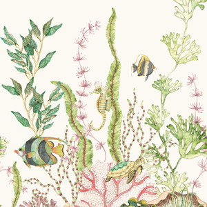 DB30700M - Daisy Bennett Nautical Green Galerie Wallpaper Mural DB30700M - Daisy Bennett Nautical Green Galerie Wallpaper Mural