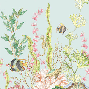 DB30702M - Daisy Bennett Nautical Blue Galerie Wallpaper Mural DB30702M - Daisy Bennett Nautical Blue Galerie Wallpaper Mural