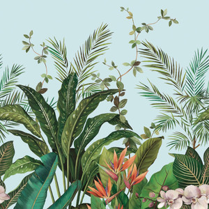 DB31702M - Daisy Bennett Tree Leaf Blue Galerie Wallpaper Mural DB31702M - Daisy Bennett Tree Leaf Blue Galerie Wallpaper Mural