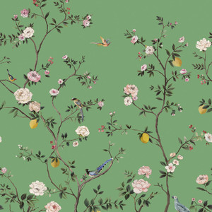DB31804M - Daisy Bennett Floral Green Galerie Wallpaper Mural DB31804M - Daisy Bennett Floral Green Galerie Wallpaper Mural