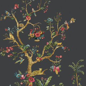 DB31900M - Daisy Bennett Floral Black Galerie Wallpaper Mural DB31900M - Daisy Bennett Floral Black Galerie Wallpaper Mural