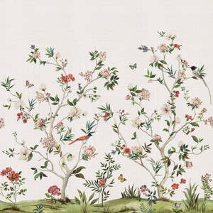DB31500M - Daisy Bennett Floral Silver Grey Galerie Wallpaper Mural DB31500M - Daisy Bennett Floral Silver Grey Galerie Wallpaper Mural