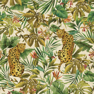 DB33216M - Daisy Bennett Animal Green Galerie Wallpaper Mural DB33216M - Daisy Bennett Animal Green Galerie Wallpaper Mural