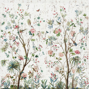 DB32400M - Daisy Bennett Floral Green Galerie Wallpaper Mural DB32400M - Daisy Bennett Floral Green Galerie Wallpaper Mural
