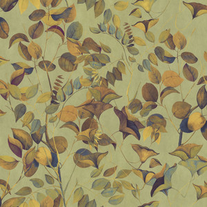 DW2007 - Designer Walls Tree Leaf Green Galerie Wallpaper DW2007 - Designer Walls Tree Leaf Green Galerie Wallpaper