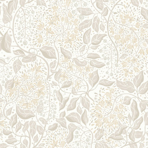 22023 - Fagring Floral Beige Galerie Wallpaper 22023 - Fagring Floral Beige Galerie Wallpaper