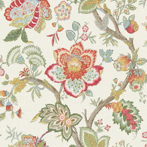 FC60404 - French Country Floral Traditional Multi-coloured Galerie Wallpaper FC60404 - French Country Floral Traditional Multi-coloured Galerie Wallpaper