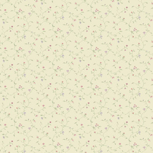 G67922 - Miniatures 3 Floral Green Galerie Wallpaper G67922 - Miniatures 3 Floral Green Galerie Wallpaper