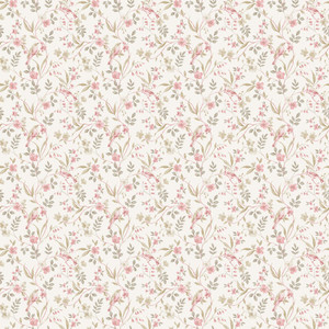 G68717 - Miniatures 3 Bird Pink Galerie Wallpaper G68717 - Miniatures 3 Bird Pink Galerie Wallpaper