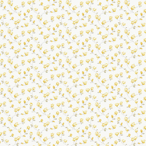 G68725 - Miniatures 3 Floral Yellow Galerie Wallpaper G68725 - Miniatures 3 Floral Yellow Galerie Wallpaper