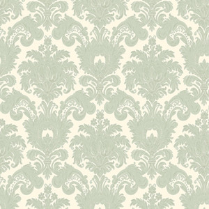 23615 - The Classic Italian Collection Damask Green Galerie Wallpaper 23615 - The Classic Italian Collection Damask Green Galerie Wallpaper