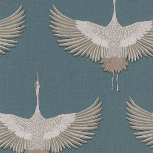 34531 - The New Design Book Bird Blue Galerie Wallpaper 34531 - The New Design Book Bird Blue Galerie Wallpaper