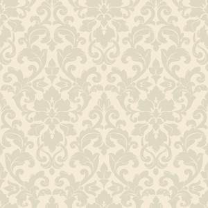 DS29715 - Stripes & Damasks 2 Damask Green Cream Galerie Wallpaper DS29715 - Stripes & Damasks 2 Damask Green Cream Galerie Wallpaper