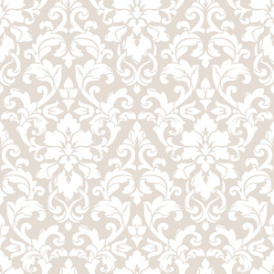 SD36119 - Stripes & Damasks 2 Damask Beige and White Galerie Wallpaper SD36119 - Stripes & Damasks 2 Damask Beige and White Galerie Wallpaper