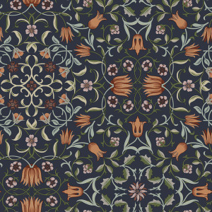 82010 - Hidden Treasures No 1 Holland Park Blue Red Galerie Wallpaper 82010 - Hidden Treasures No 1 Holland Park Blue Red Galerie Wallpaper