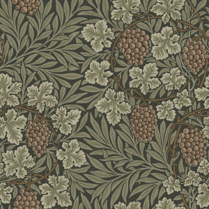 82020 - Hidden Treasures Vine Black Green Galerie Wallpaper 82020 - Hidden Treasures Vine Black Green Galerie Wallpaper