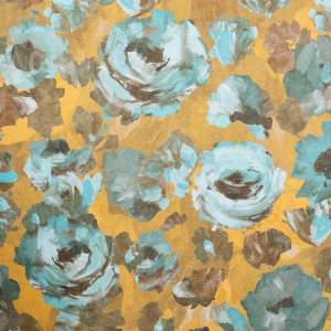 26905 - Julie Feels Home Paeonia Teal Gold Galerie Wallpaper 26905 - Julie Feels Home Paeonia Teal Gold Galerie Wallpaper