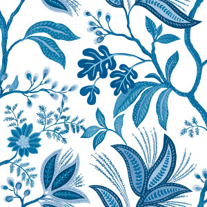 TJ41102 - Mulberry Tree Kew Blue Galerie Wallpaper TJ41102 - Mulberry Tree Kew Blue Galerie Wallpaper